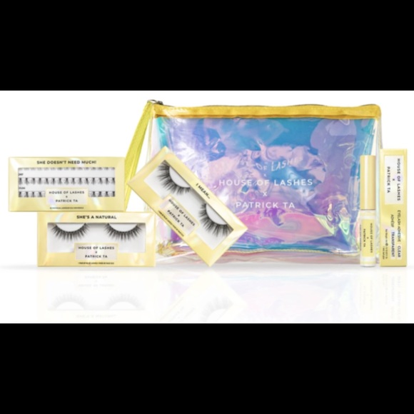 House of Lashes Other House Of Lashes X Patrick Ta 2 Pairs And Bag